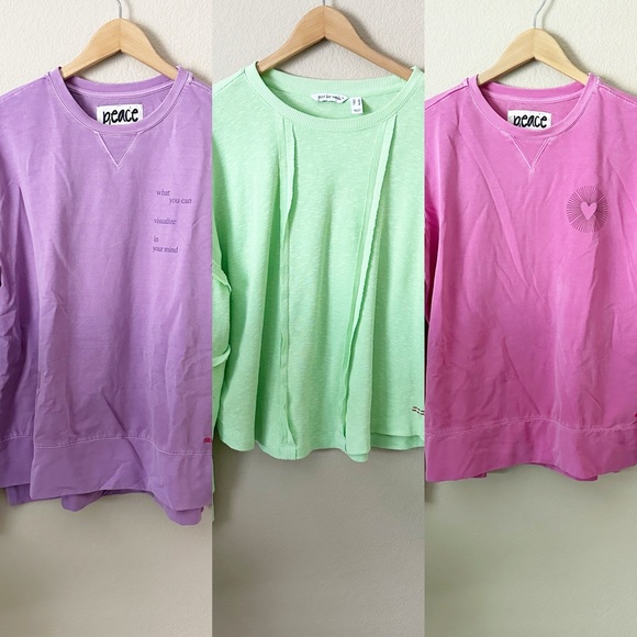 Peace Love World Tops - Peace Love World 3 Top Bundle
